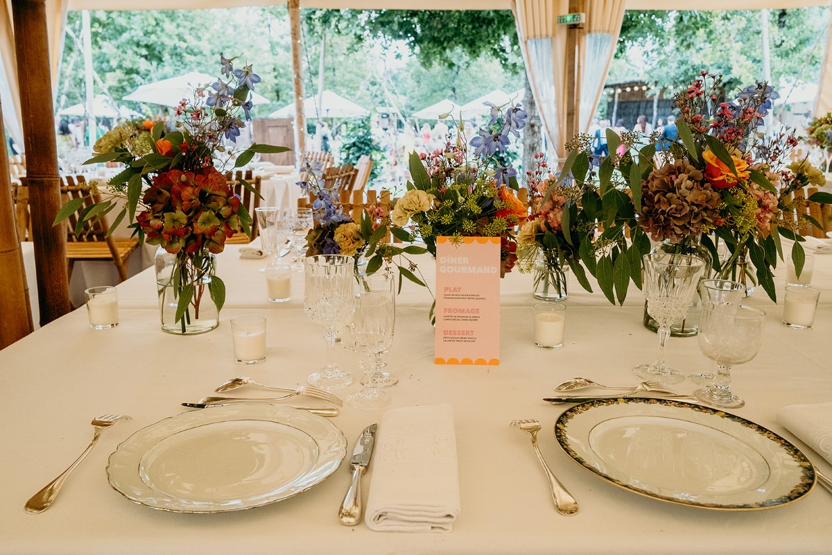 décoration table mariage