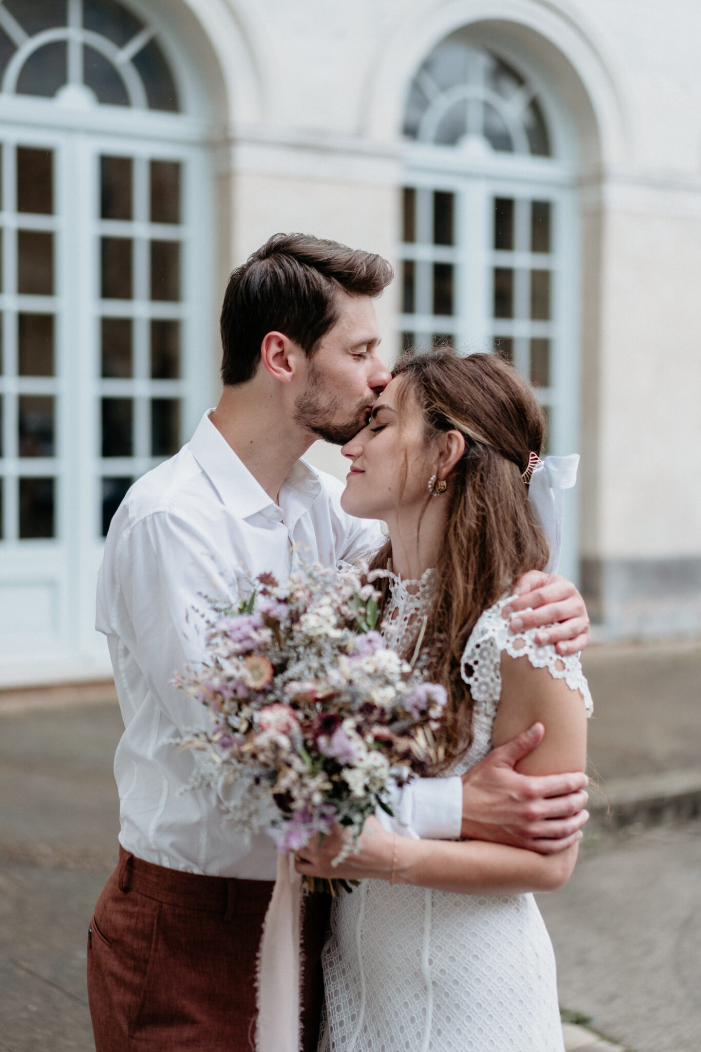 sortie des mariés cérémonie mariage le mans