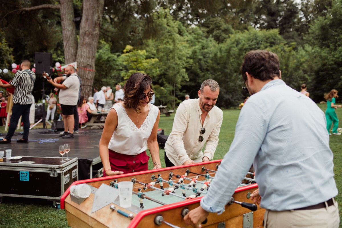 baby foot mariage