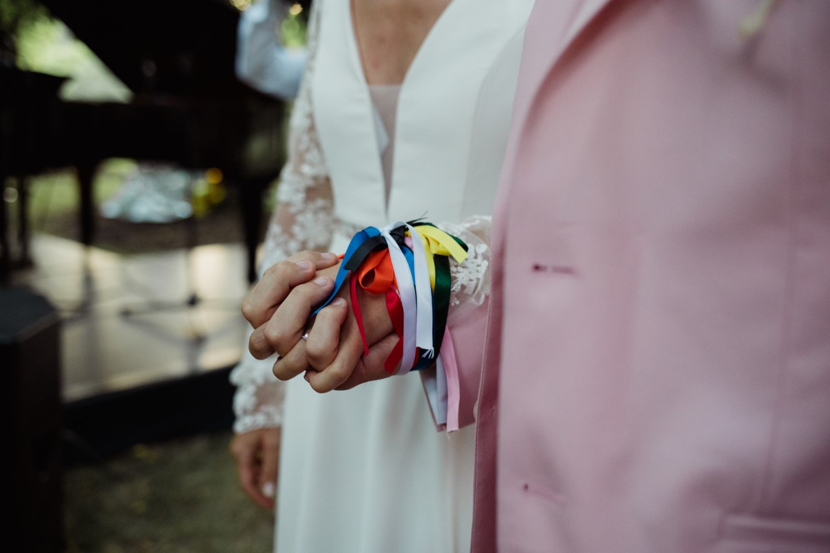 rituel des ruban ceremonie de mariage